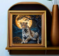 Preview: Diamond Painting Leoparden-Nachtlandschaft